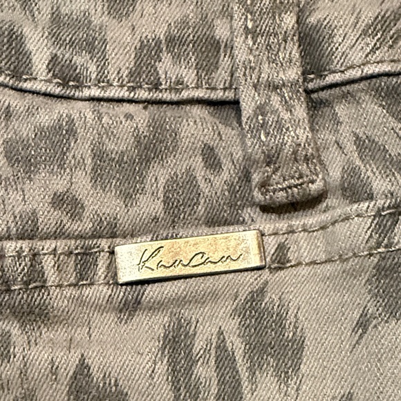 KanCan Gray Leopard Mini Skirt - Picture 5 of 7